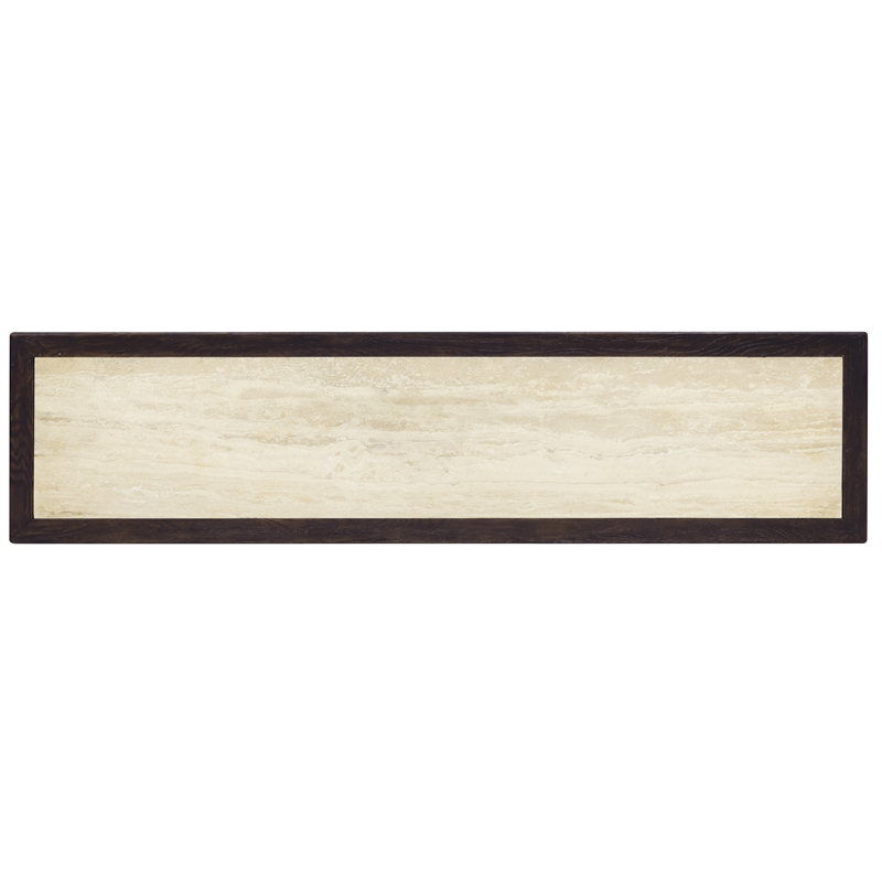 Driftwood 4-Door 4-Drawer Buffet in Black Wood by Hooker Furniture