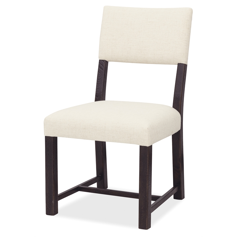 Driftwood Upholstered Side Chair in Beige Wood by Hooker Furniture