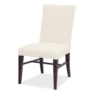 Driftwood Upholstered Side Chair in Beige Wood by Hooker Furniture
