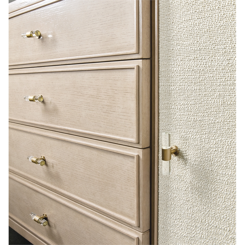 Melange Be My Guest Dresser in Beige Wood by Hooker Furniture