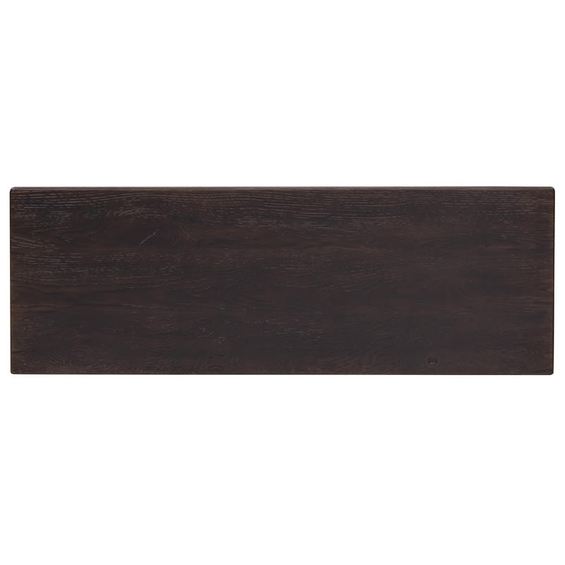 Driftwood Five-Drawer Chest in Black Wood by Hooker Furniture