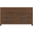 Driftwood Nine-Drawer Dresser in Brown Wood by Hooker Furniture