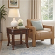 Hooker Furniture Brookhaven Wood Top End Table in Clear Cherry