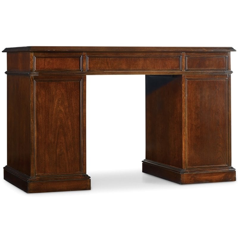 Hooker Furniture Bow Front Knee Hole Desk 299 10 301