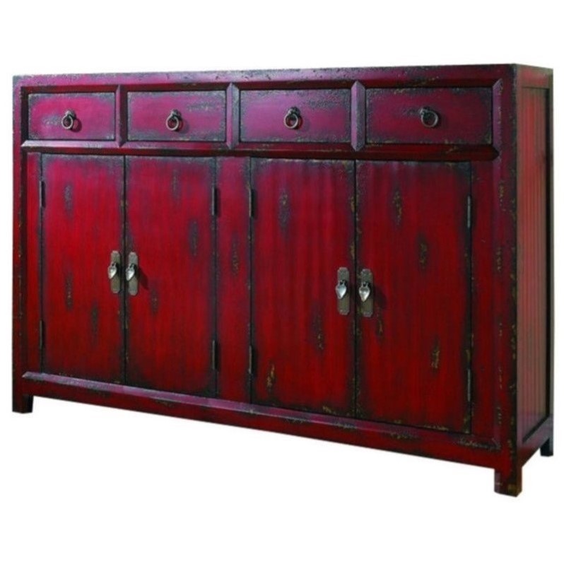 Hooker Furniture Seven Seas 58 Red Asian Accent Chest 500 50 711
