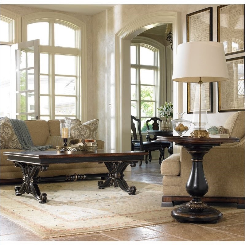 Furniture Grandover Round Pedestal End Table 5029 50002 Furniture Grandover Round Pedestal End Table