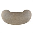 Melange Solid Wood Fluted Kidney Desk in Champagne Silver by Hooker Furniture