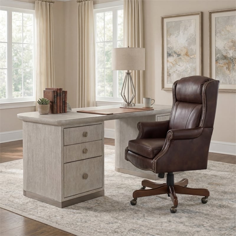 Hooker Furniture Seven Seas Executive Office Chair in Empire Byzantine
