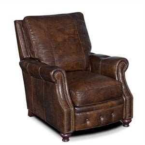 hooker furniture seven seas leather recliner chair