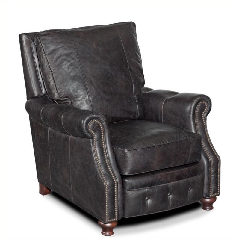 Furniture Seven Seas Leather, Saddle Leather Recliner