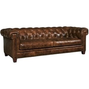 Hooker Furniture Seven Seas Stationary Leather Sofa in Malawi Tonga