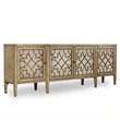 Hooker Furniture Sanctuary Four-Door Mirrored Console in Surf-Visage