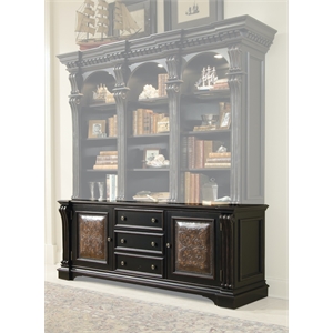 Hooker Furniture Telluride 3 Drawer Bookcase Base Cabinet