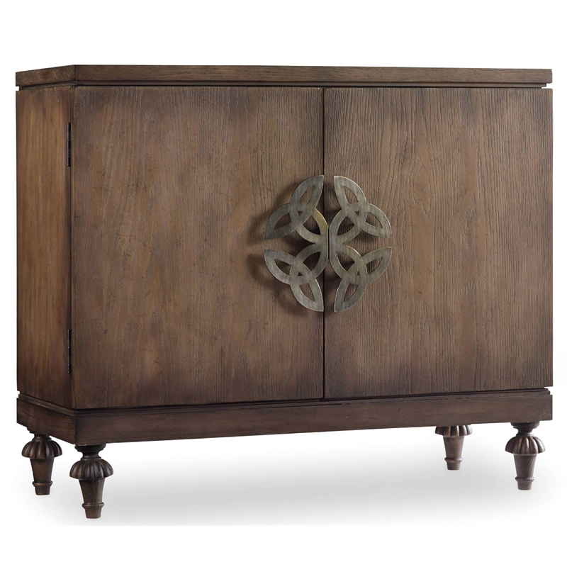 Hooker Furniture Melange Savion Accent Chest in Dark Wood Finish