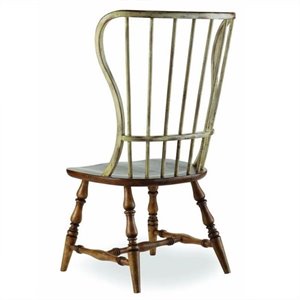 Hooker Furniture Sanctuary Spindle Dining Chair in Drift and Dune