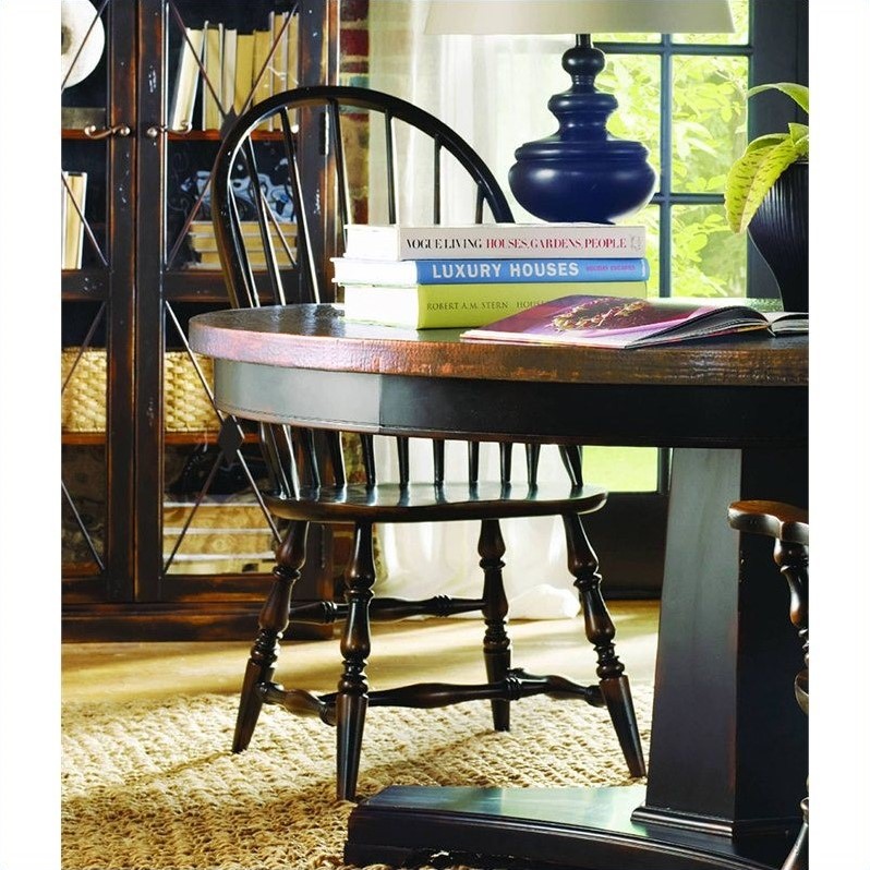 Hooker Furniture Sanctuary Windsor Dining Chair in Ebony