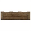 Rhapsody 72'' 3-Door Solid Wood Credenza in Rustic Walnut Brown by Hooker