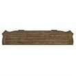Hooker Furniture Rhapsody 96'' 4-Door Credenza in Rustic Walnut