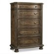 Hooker Furniture Rhapsody 5-Drawer Chest in Rustic Walnut