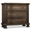 Hooker Furniture Rhapsody 3-Drawer Bachelor's Chest in Rustic Walnut