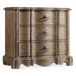 corsica 3-drawer nightstand