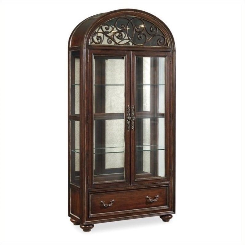 Hooker Furniture Grand Palais 2-Door Display Cabinet in 