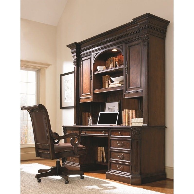 Hooker Furniture European Renaissance Ii Computer Desk Unit In