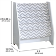 Kidkraft 5 Sling Bookshelf in Gray