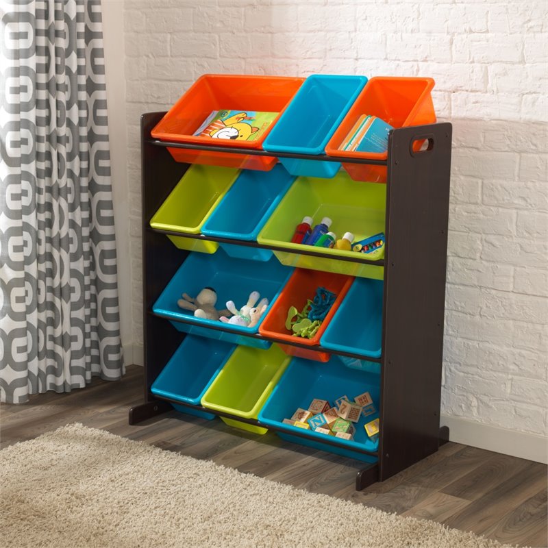 kidkraft sort it & store it bin unit