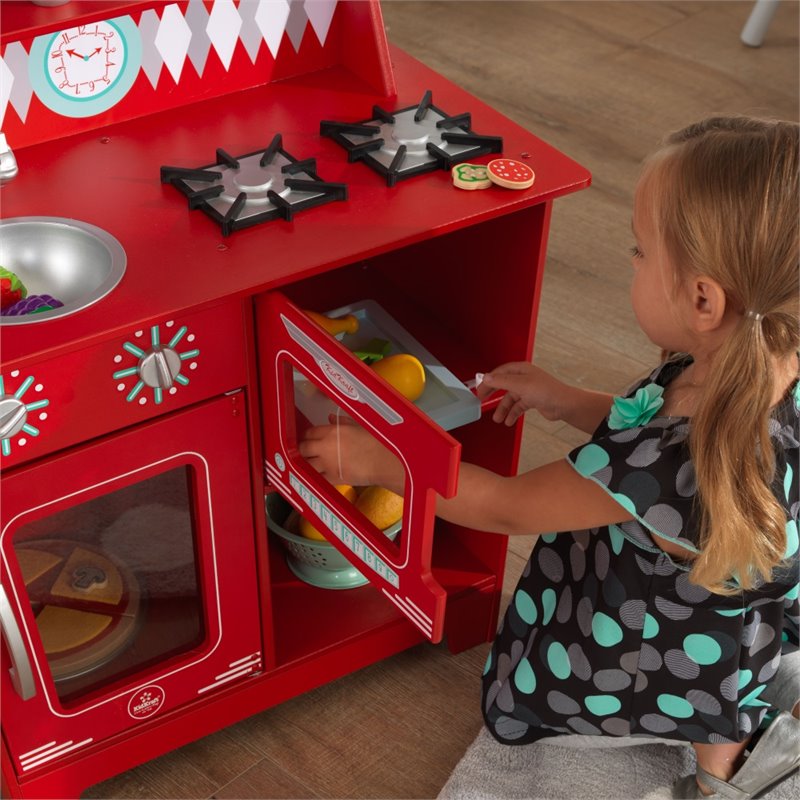 Kidkraft Classic Kitchenette in Red