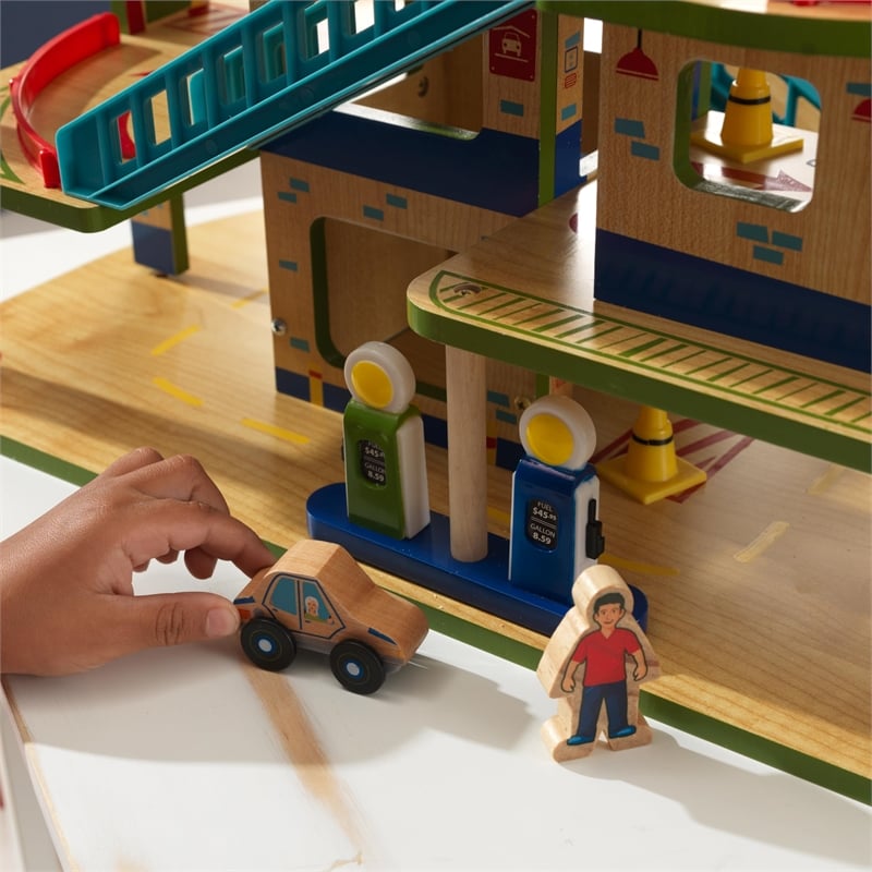 Kidkraft Wash n Go Wooden Car Garage