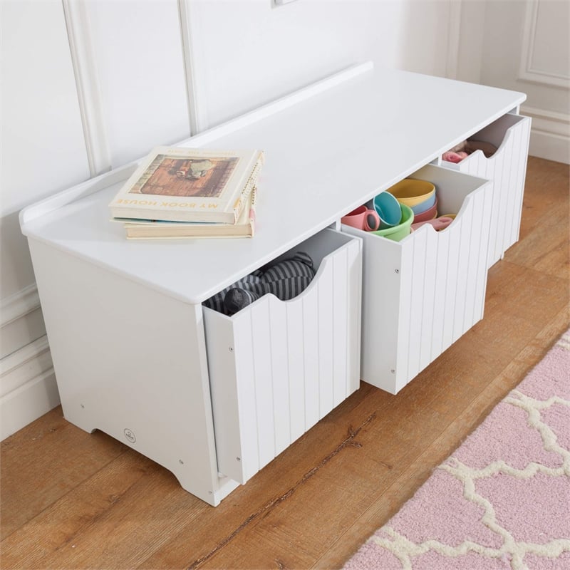 KidKraft Nantucket Storage Bin and Bench