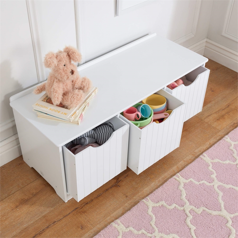 KidKraft Nantucket Storage Bin and Bench