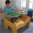 KidKraft 2-in-1 Activity Table with Train Set in Natural