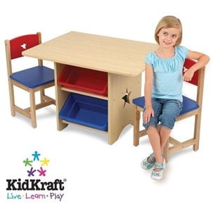 KidKraft Star Table and 2 Chair Set