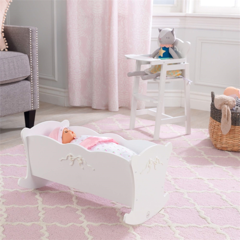 KidKraft Tiffany Bow Doll Cradle