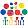 KidKraft 27 Piece Kitchen Dish Play set in Primary