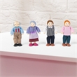 KidKraft Doll House Doll Family of 7 - Caucasian in Multi-Color Fabric