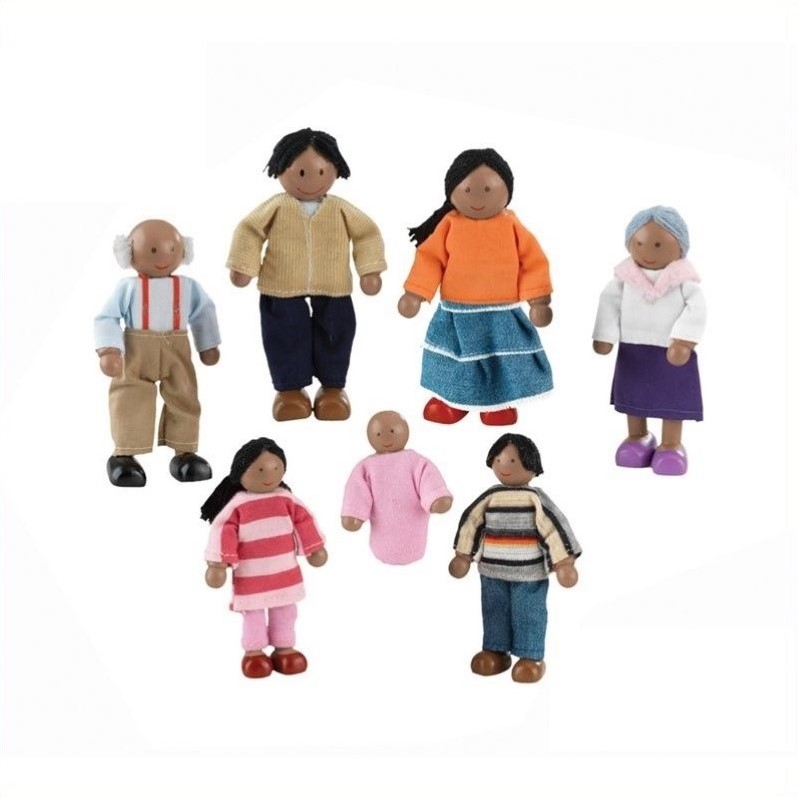 african american dollhouse dolls