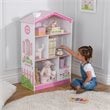 KidKraft Dollhouse Bookcase in Pink and White