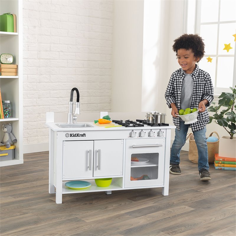 KidKraft Little Cook's Work Station Kitchen in White