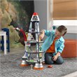 KidKraft Rocket Ship Play Set in Gray and Red