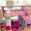 KidKraft 10 Piece Teeny Dollhouse in Purple and Pink