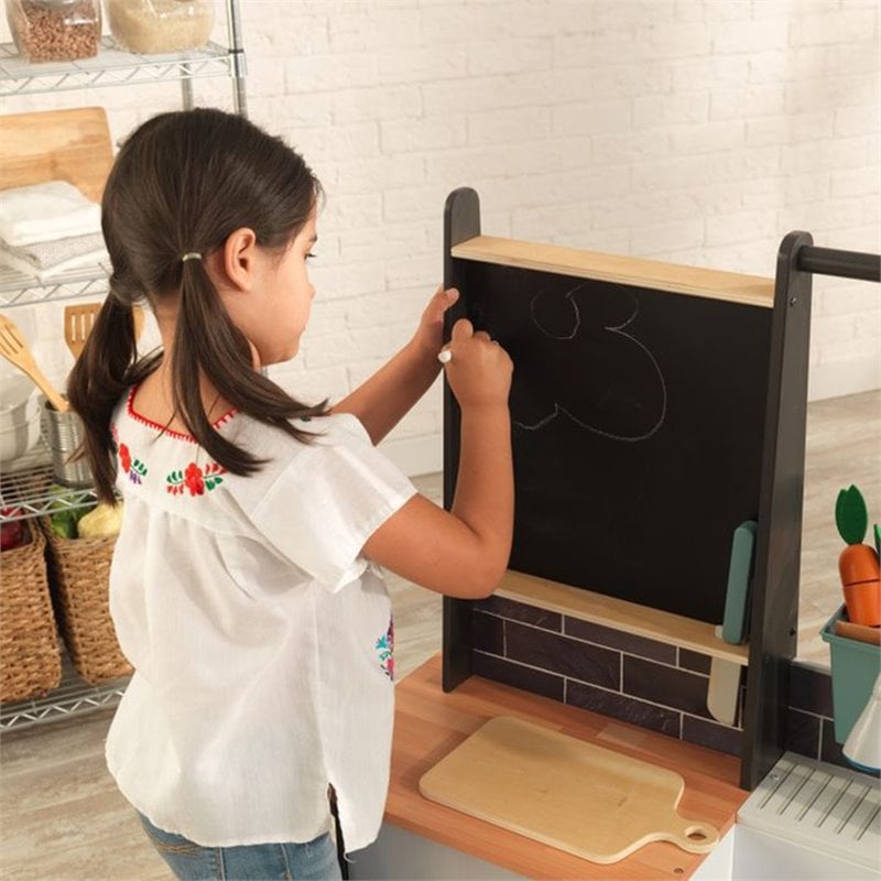 kidkraft gray kitchen