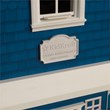 KidKraft 20 Piece Grand Anniversary Dollhouse in Blue and White
