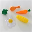 Complete Modern Kids Play Kitchen Set with Toy Cookware Set in White
