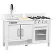 Kids Play Kitchen Set and Toy Coffee Play Set