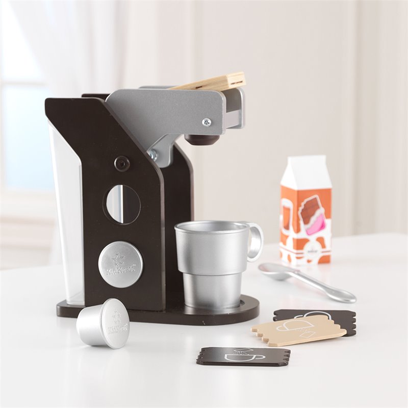 Kids Play Kitchen Set and Toy Coffee Play Set
