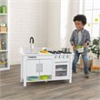 Kids Play Kitchen Set and Toy Coffee Play Set
