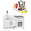 Kids Play Kitchen Set and Toy Smoothie Play Set
